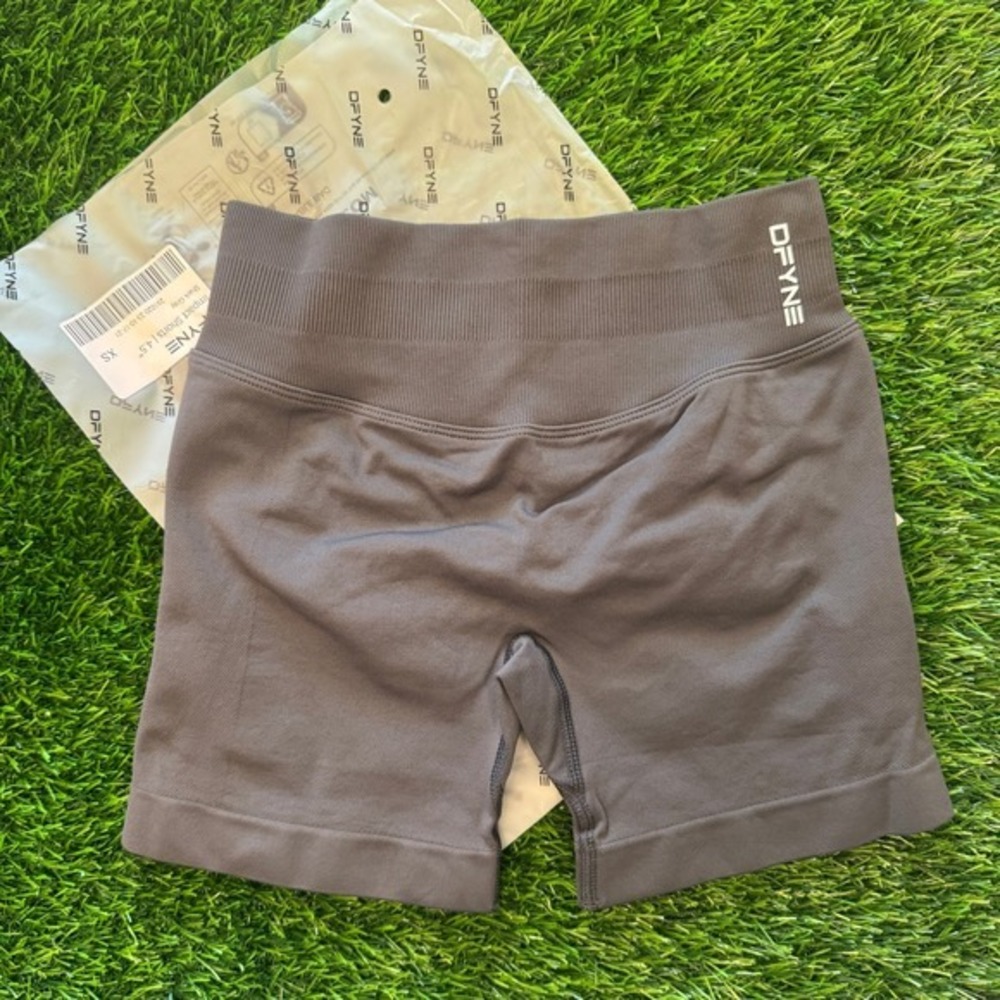 Dfyne impact shorts 4.5" shark/slate gray extra small - Picture 2 of 5